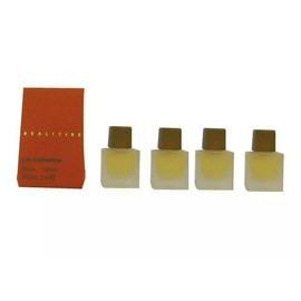 REALITIES by Liz Claiborne Women Perfume 4 x 3 ml Parfum TRAVEL MINIATURE