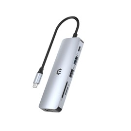 Tiergrade USB C Hub, 6 in 1 USB C Adapter with 4K HDMI Display, 100W PD Charging Port, 1 USB-A Port with 5Gbps, 1 USB-C Port, SD/TF Card Slots for USB-C Devices