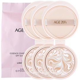 AGE20s 3rd Generation Essence Cover Pact Flora No. 21 Refill x 3 / AGE20s 3세대 에센스커버팩트 플로라 21호리필 x 3개