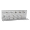 Premium X Earth Angle 9-Way Earthing Rail Double Row SAT