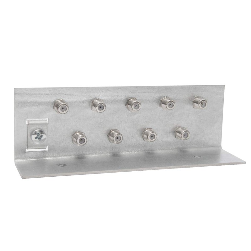 Premium X Earth Angle 9-Way Earthing Rail Double Row SAT