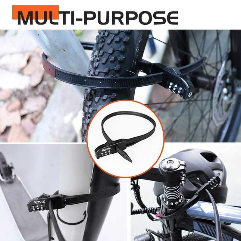 Kovix Zip Tie Cable Lock for Locking Bike & Accessories