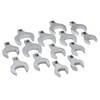 Grip 14 pc 1/2" Jumbo Crowfoot Wrench Set SAE -