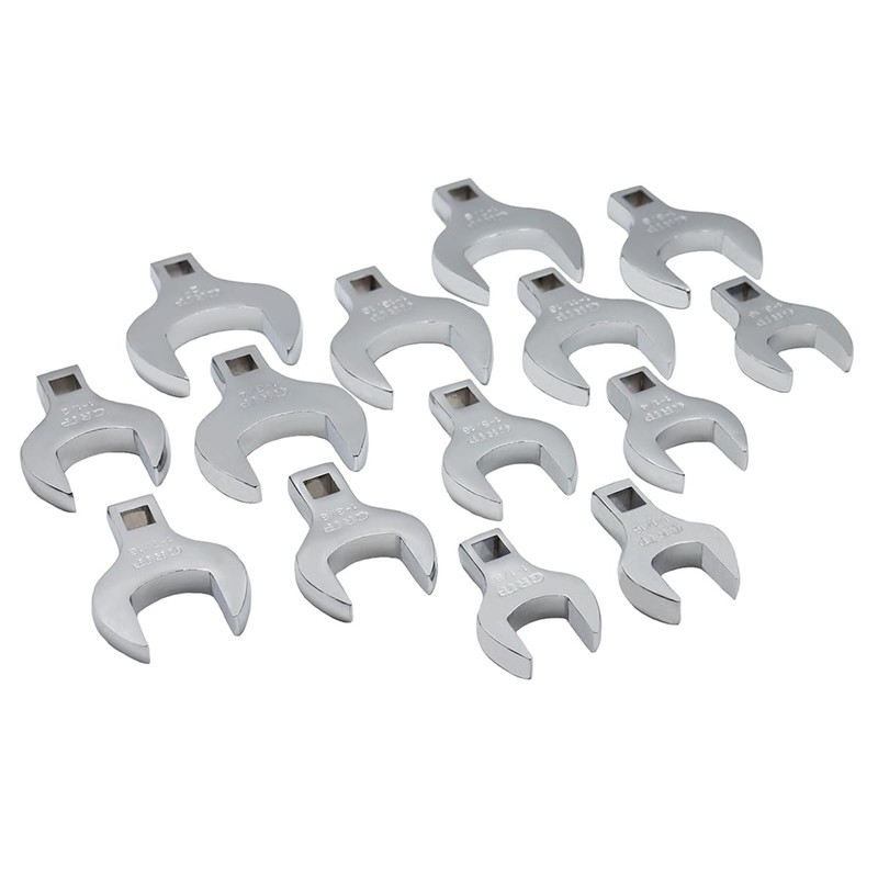 Grip 14 pc 1/2" Jumbo Crowfoot Wrench Set SAE -