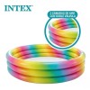 Intex Alberca Piscina Inflable Redonda Arcoiris 3 Aros Niños Intex