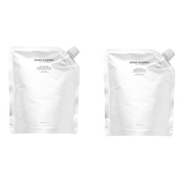 Grown Alchemist Body Cleanser and Body Cream Duo, 500 ml Pack of 2 Refill - Organic Body Wash, Sensitive Exfoliating and Deeply Hydrating Moisturiser, Sooth Dry Skin, Firming, Skin Tightening Cream
