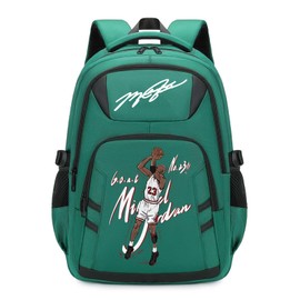 buluuoor Basketball Star 23 Athletes Laptop Backpack Student Backpack Men Women Ultra Light Travel Bag (Blue2)