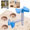 TA-VIGOR Forstner Drill Bit 40mm, Tungsten Carbide Wood Hole Saw