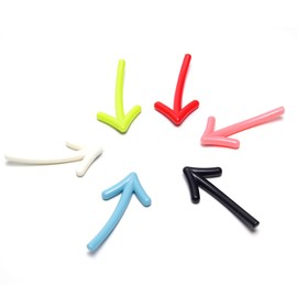 GoodsLand GD-DSMGNET-ARROW 2 Types, Set of 6, Cute, 3D Refrigerator, Magnet, Holds Paper, Memo Clip, Memo Clip, Memo Clip, Paper Fixing, Magnet, Arrow Balloons, Set of 6