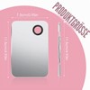 WLLHYF Stainless Steel Cosmetic Makeup Palette Makeup Mixing Palette with