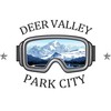 CafePress Deer Valley Park City Utah Round 4" MDF Holiday