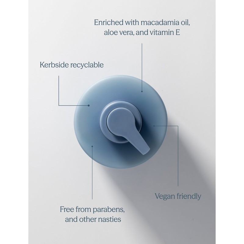 ECOYA Hand & Body Lotion Sandalwood Amber 450ml