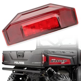 HAZAWA UTV LED Tail Lights Compatible With Polaris Ranger 900 1000 XP 570 Full Size Brutus HD General Accessories 2015-2020# 2412774 (Red Lens 1PC)