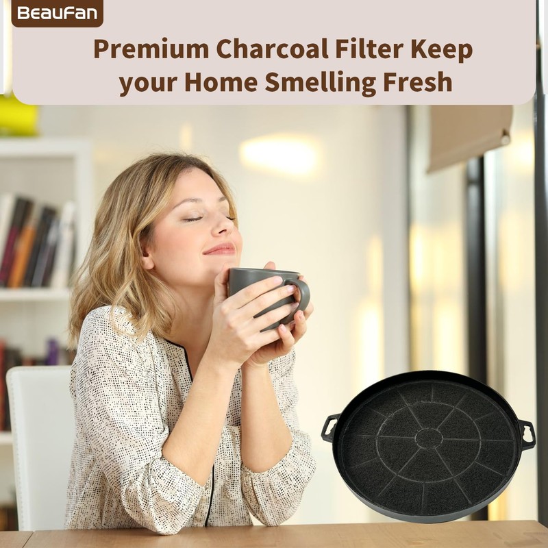 Beaufan 2 Pack CF1 Charcoal Filters Only Compatible with Zline