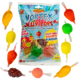 Candy Paradise Halal Sour Vortex Jelly Pops - Jelly Fruits - TikTok Jelly - Fruity Pops - Ice pops 315g (1)