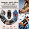 ZPIMY Men's Smart Watch with Bluetooth Call, 1.57 Inch AMOLED