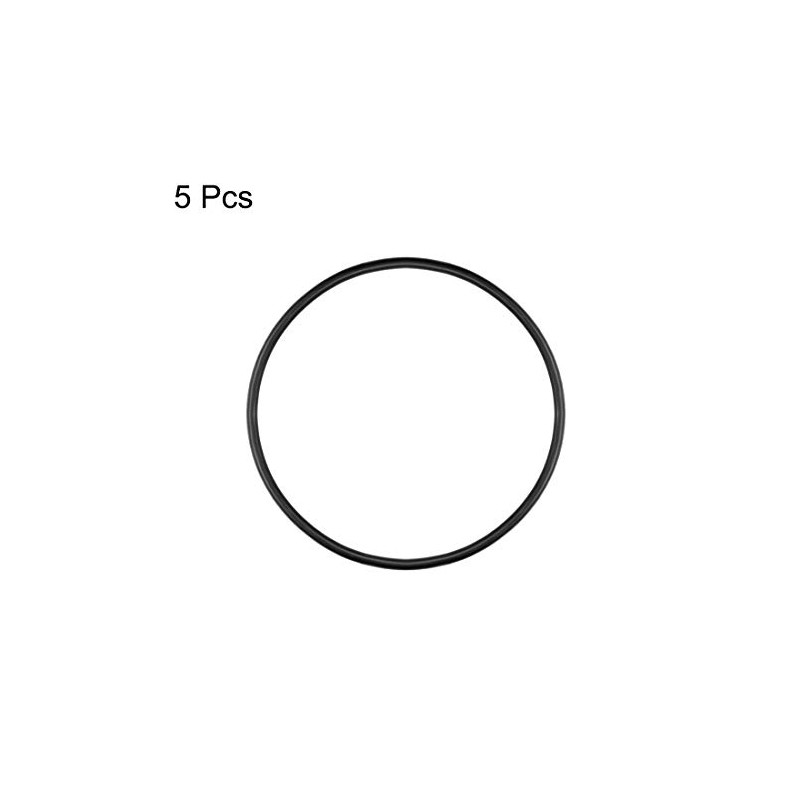 sourcing map Nitrile Rubber O-Rings 62mm OD 57.2mm ID 2.4mm