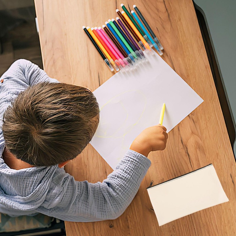 3 Pieces Leather Money Bag, Cash Storage Bag, Bill Storage