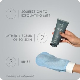 SUGARED + BRONZED Exfoliante - Pule Suavemente, Desintoxica Y Previene Los Vellos Encarnados - Prepara La Piel Antes Del Bronceado Y La Depilación Par