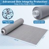 Moisture Wicking Fabric Roll with Silver Ions 10"x144", Breathable &
