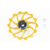 Microhero MicrOHERO Super Spinning Ceramic Bearing Aluminum Pulley 14T (Gold)