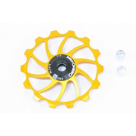 Microhero MicrOHERO Super Spinning Ceramic Bearing Aluminum Pulley 14T (Gold)