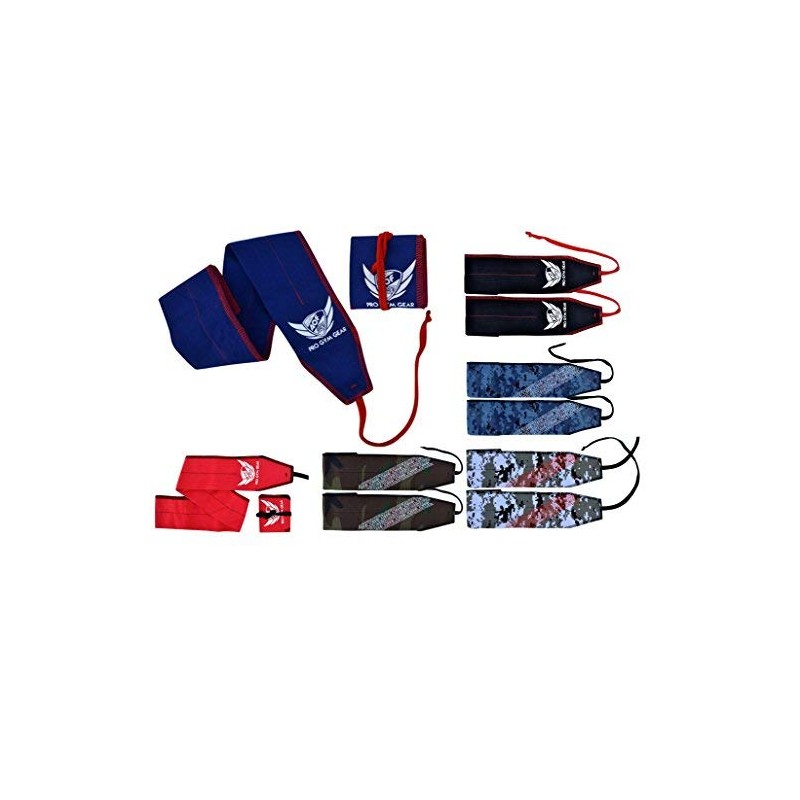 AQF Wrist Wraps Weight Lifting Straps Gym Training Support Strenght