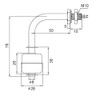 Liquid Level Sensor, Stainless Steel Float Switch, Miniature Liquid Level