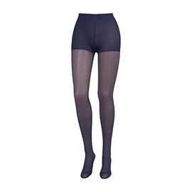 COMPRESSANA Calypso 70 Denier - Fine Knit Support Tights - Soft, Airy and Transparent (Appearance 20 Denier) - Medium Support with 12-14 mmHg Compression (Support Class 2) - Size IV - Colour Midnight