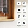 HEDNIC 2K Window Security Camera, 2.4GHz & 5GHz WiFi Indoor