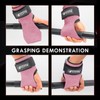 FITFIV Weight Lifting Wrist Strap, Double Leather Weightlifting Wrist Straps