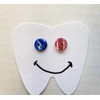 Tooth Small Single Color Creative Foam Cut-Out