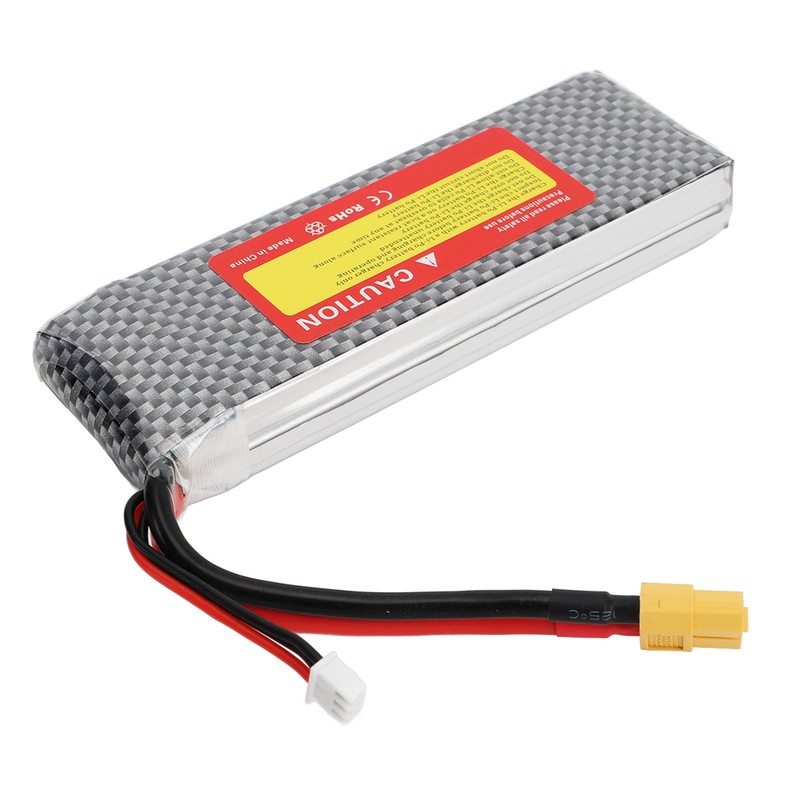 RC Lipo Battery 5200mAh 7.4V XT60 35C 2S Portable Remote