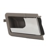 Auto Interior Door Handle Gray Base Plated Inside Pull Door