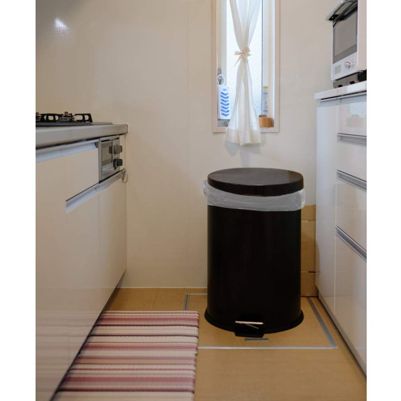 Obston Garbage Bags 3 Gallon, Small 15 Litres, 105 Counts