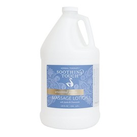 Soothing Touch 304892-06-LE128 Unscented Jojoba Massage Lotion, Arnica Flower, Aloe Vera, Deeply Moisturizing, 1 Gallon