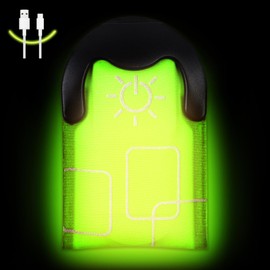 Flintronic Reflective Running Gear Set, Magnetic LED Clip Lights, Rechargeable Magnet Clip, Running Safety Lights with 3 Lighting Modes, High Visibility, Brightly Luminous for Night Running, Cycling
