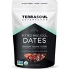 Terrasoul Superfoods Organic Pitted Medjool Dates, 1.5 Lbs - Pits