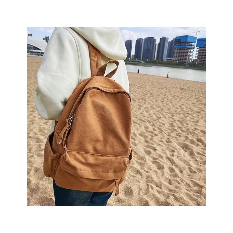 The largest selection Vintage Canvas Backpack, Canvas Backpack, work brown