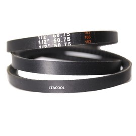 603907 LTACOOL Cogged Drive Belt 1/2" x 50 3/4" Compatible with Lawn Mower Hustler 607400