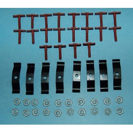 Mopar 1968 Dodge Charger Grille trim fastener kit NEW