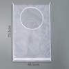 2 Pack Portable Laundry Bag,Hanging Laundry Hamper Bag, Mesh Laundry