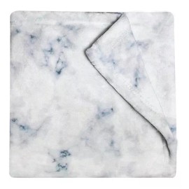 Tesso Frazada Ligera Glam Marmol Auto Sala O  Recamara Suavecita