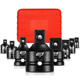 Boen Impact Wrench 1/2 Inch Brushless Electric, With 8 PCS Socket Adapter set，79