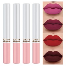 Pack De Pintalabios Mate De 4 Colores