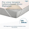 Setex Molton Mattress Protector, natural, 100 cm x 200 cm