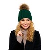 ELIMELI Cashmere Hat, Women's Winter Warm Knitted Hat, Wool Hat