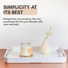 Bzyoo 11.5 x 16 Inch Large Rectangle Stackable Melamine Serving