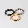 8PCS Round Rings Spring Trigger Hook for Handbag Purse Shoulder