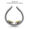 Electric Pulse Neck Massager Vibration Heat 3D Fitment Reduce Fatigue